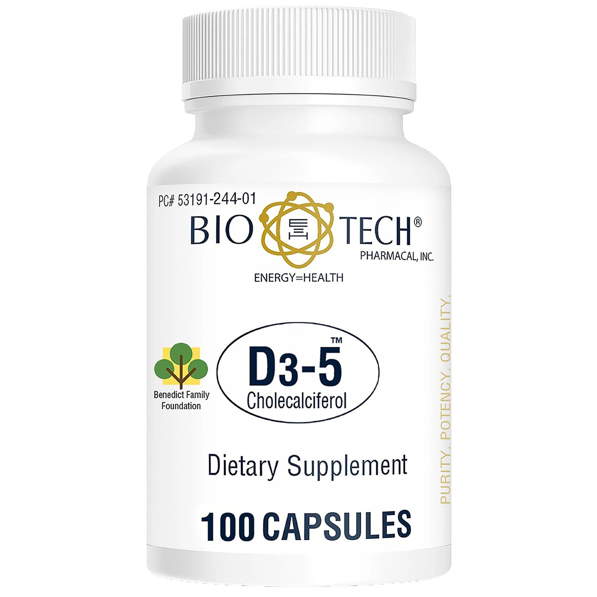 Bio Tech Vitamin D-3 Vitamin Supplement MK 722247