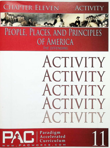 People Places & Principles of America Chapter 11 Activities (Year 2)