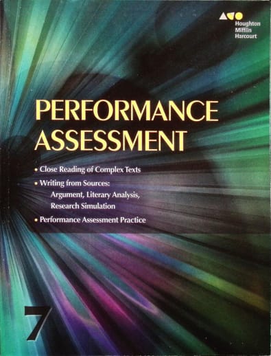 Collections Performance Assessment Student Edition Grade 7