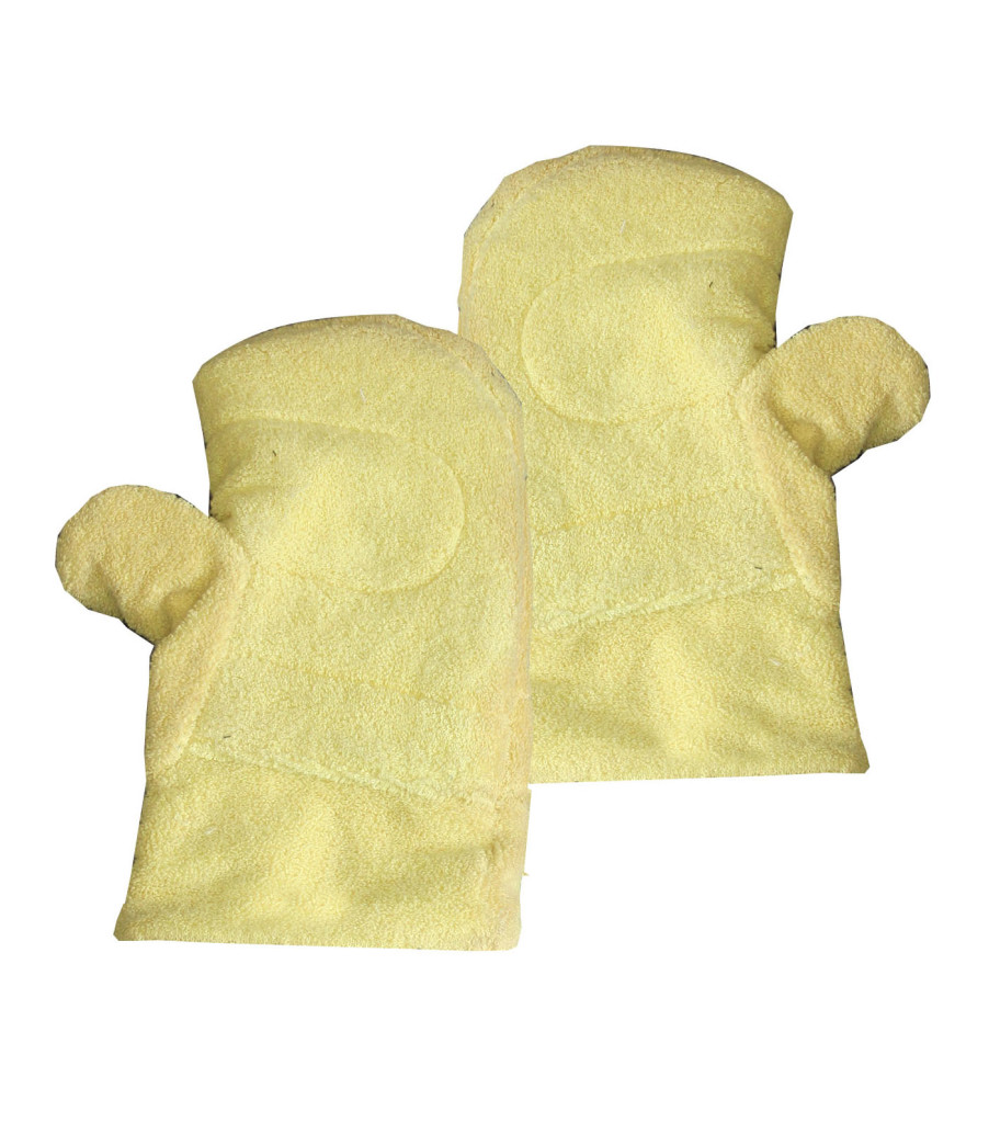 11" Quilted High Heat Mittens: 22 oz. Kevlar® Terry, , large image number 0