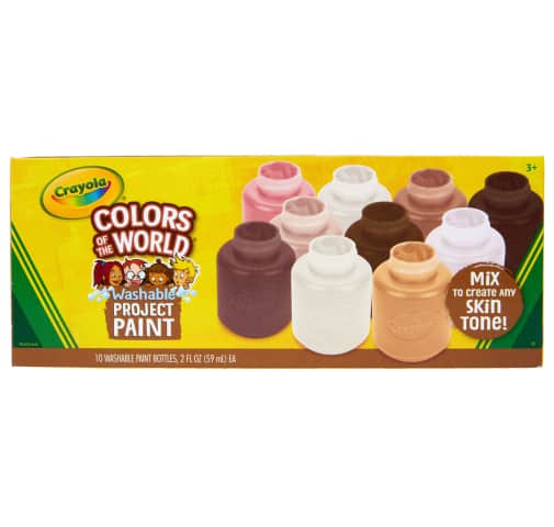 Crayola Colors of the World Paint 2 oz Bottles (10 count)