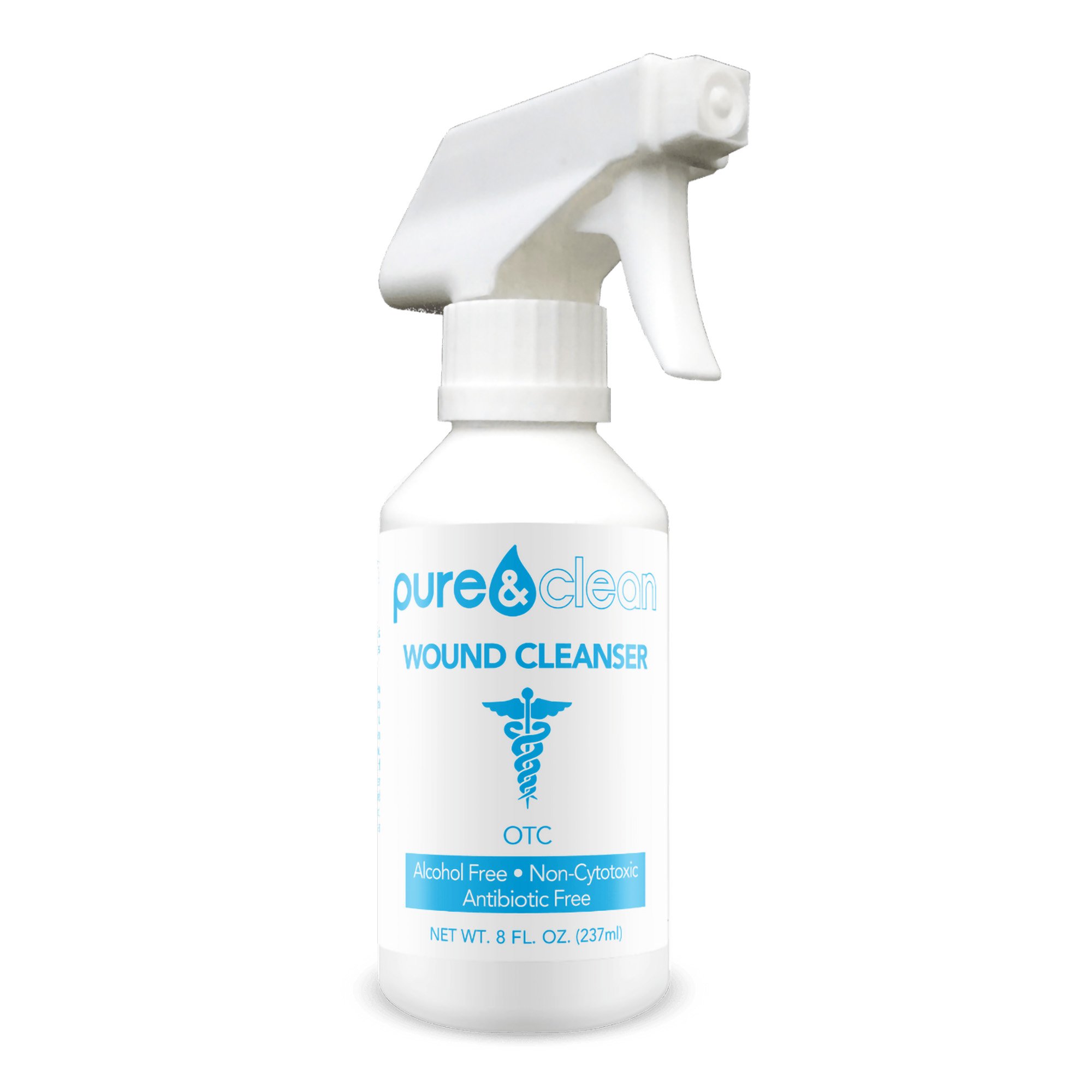Pure & Clean Wound Cleanser, 8-ounce Pump Bottle MK 1046002