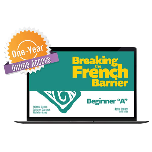 Breaking the French Barrier Beginner 'A' Online Access