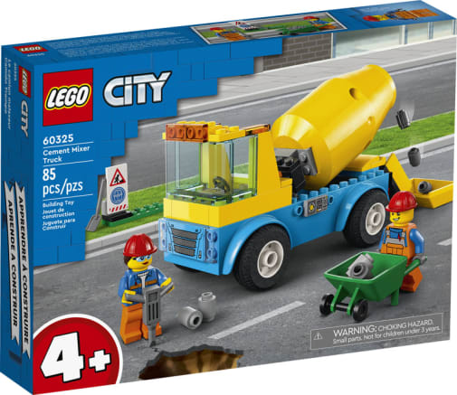 LEGO City Great Vehicles Cement Mixer Truck (60325)
