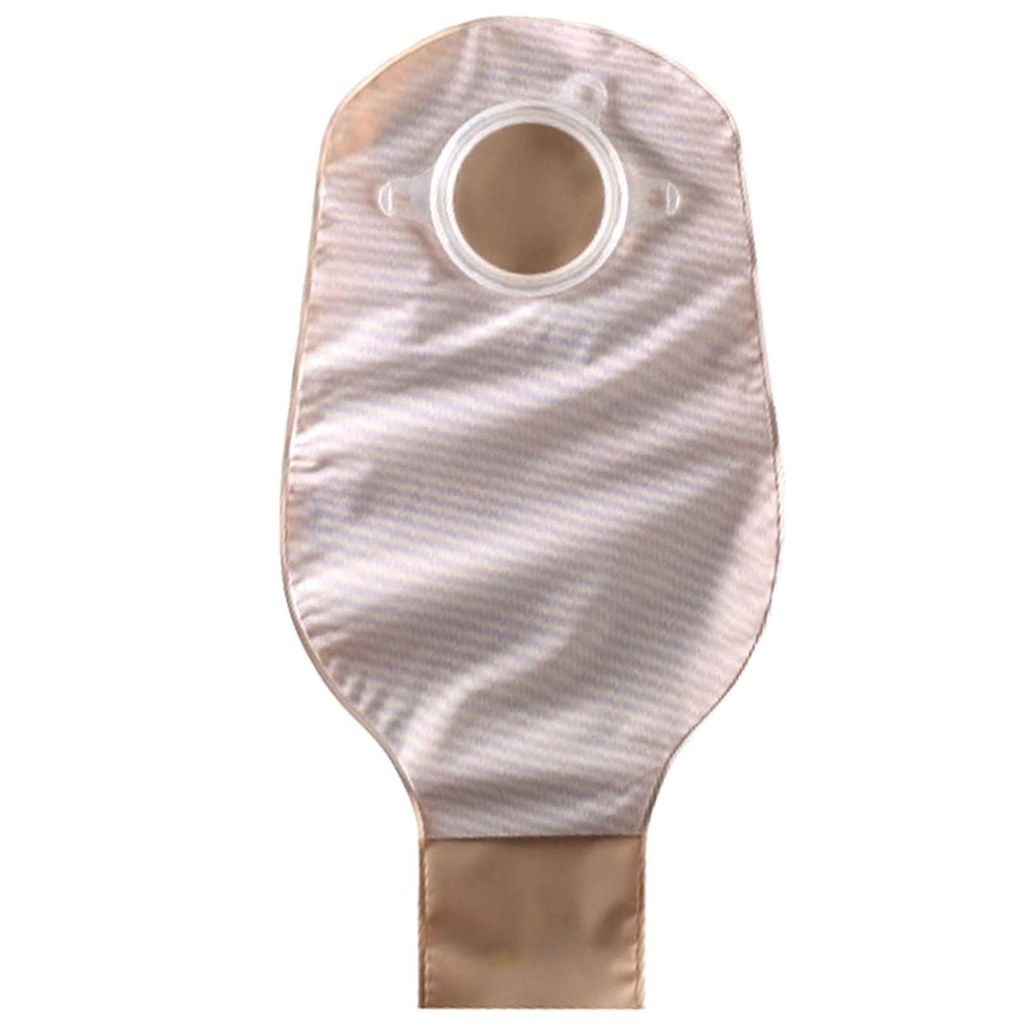 Sur-Fit Natura Two-Piece Opaque Colostomy Pouch, 10 Inch Length, 1 Inch Flange MK 325410