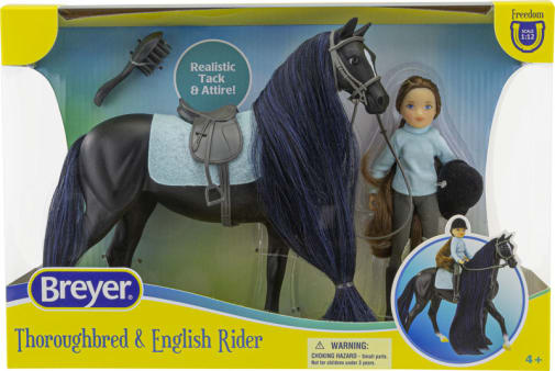 Breyer Freedom Series Jet & English Rider, Charlotte