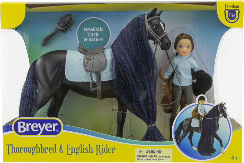 Breyer Freedom Series Jet & English Rider, Charlotte