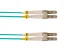 0.3m LC-LC OM4 Corning Multimode Duplex 50/125 UPC Fiber Optic Cable