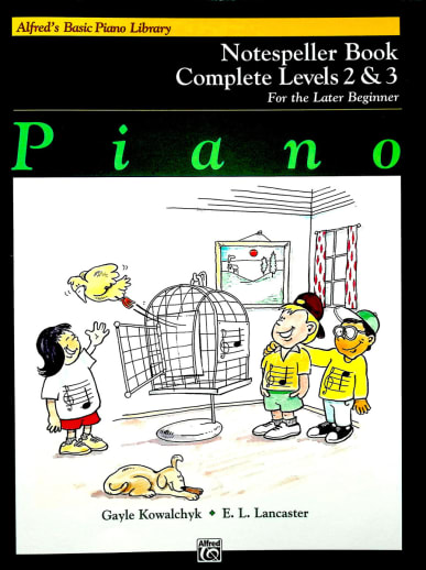 Alfred's Basic Course Levels 2 & 3 Notespeller Book