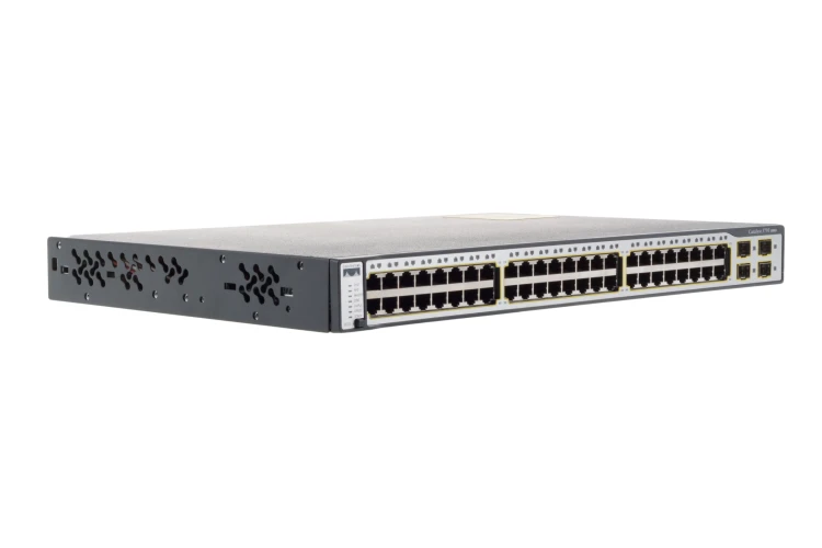 Cisco Catalyst 3750 48 Port Switch, WS-C3750-48TS-S