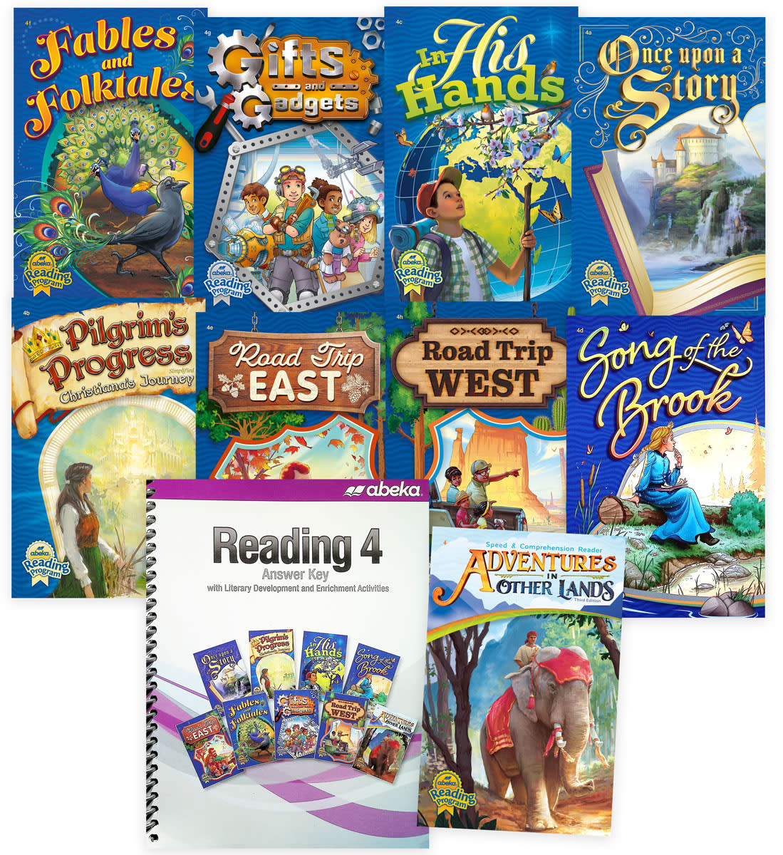 Abeka Grade 4 Reading Package