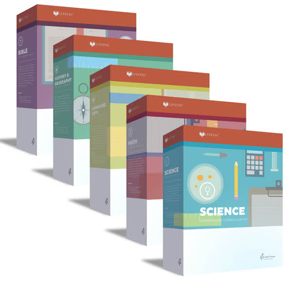 Lifepac 5-Subject Mega Kit, Grade 4