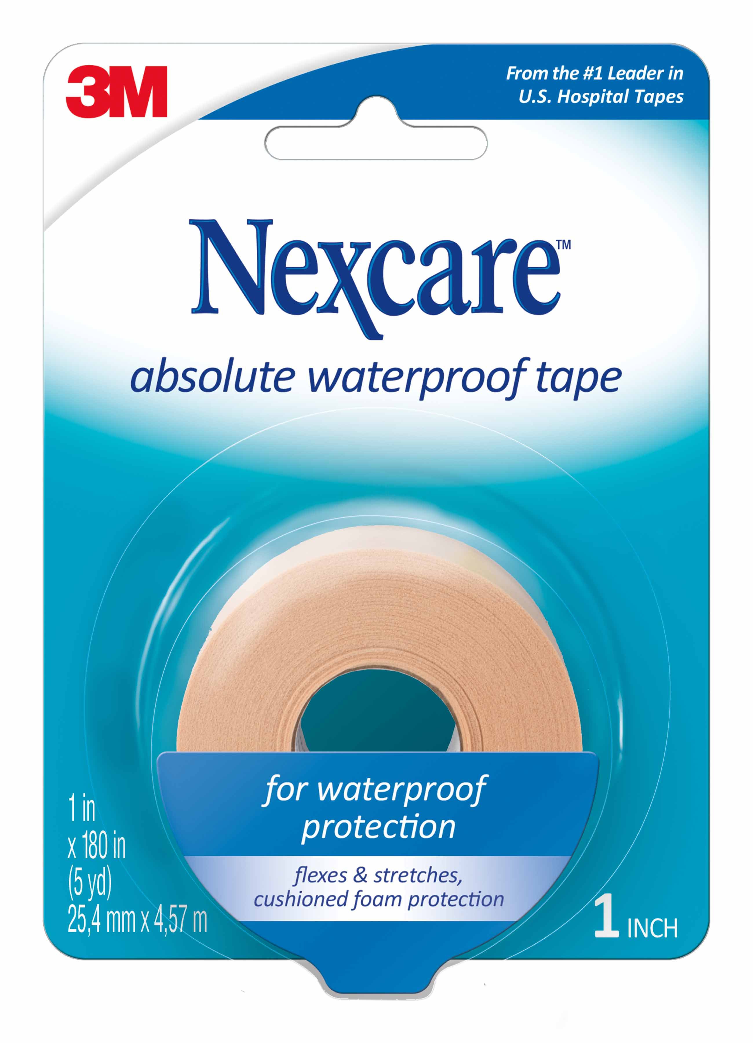 3M Nexcare Foam Medical Tape, 1 Inch x 5 Yard, Tan MK 1126415