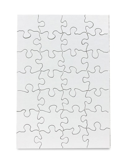 Compoz-A-Puzzle - Rectangle (5-1/2" x 8") 28 Pieces - 10 per pack