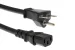 AC Power Cord, 6-15P to C13, 14AWG, 15ft, Black