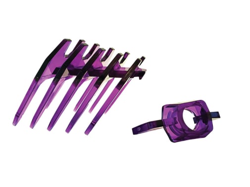 Gel Blaster Surge Barrel/Fin Pack - Purple