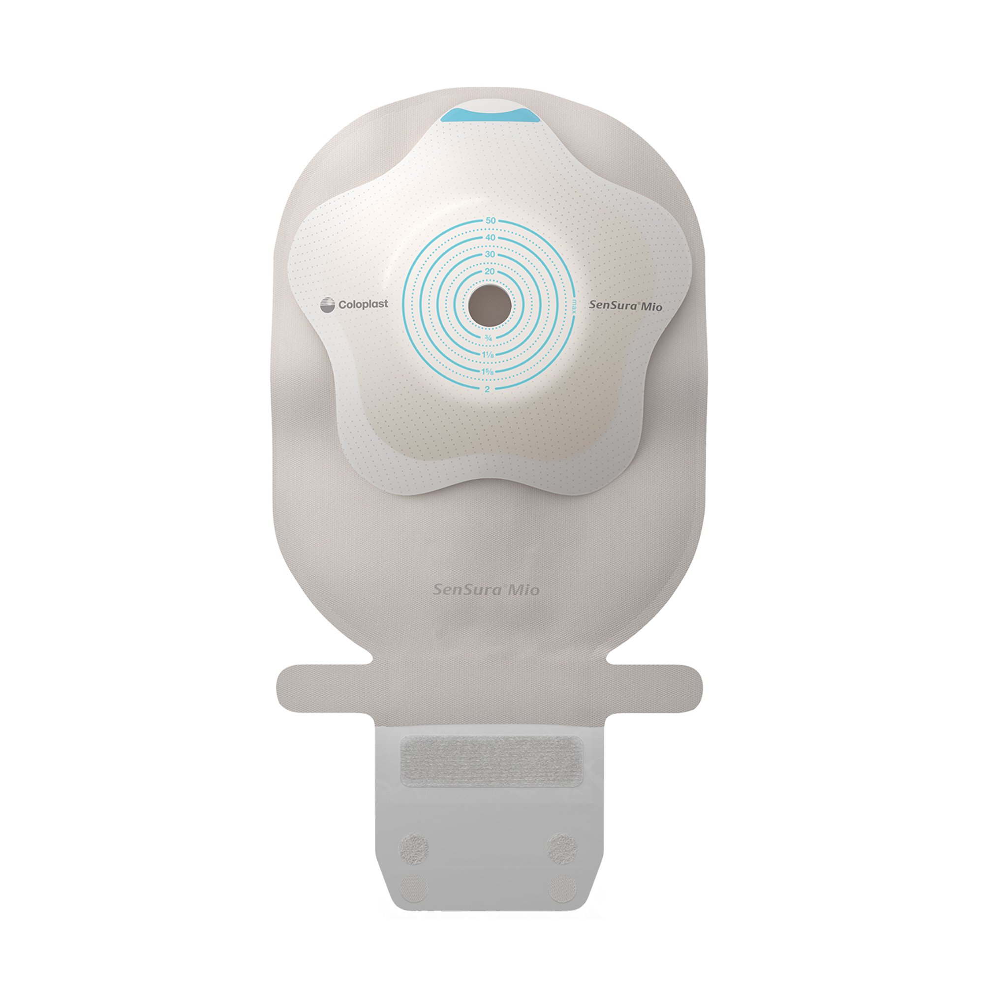 SenSura Mio Convex 1-Piece Flip Opaque Ostomy Pouch, 10  50mm Stoma MK 1124330