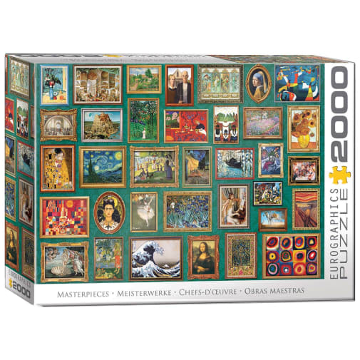 Fine Art Masterpieces Jigsaw Puzzle - 2000 pieces