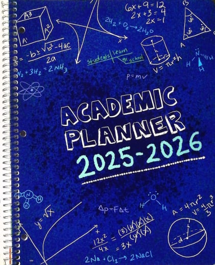 Foundations Middle/High Matrix Planner July 1, 2025 - June 29, 2026 (8.5"x11")