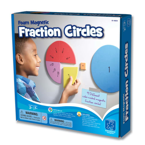 Foam Magnetic Fractions Circles