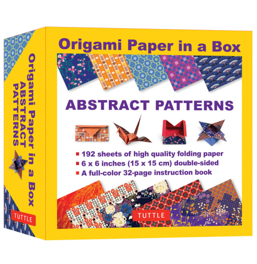 Origami Paper in a Box - Abstract Patterns