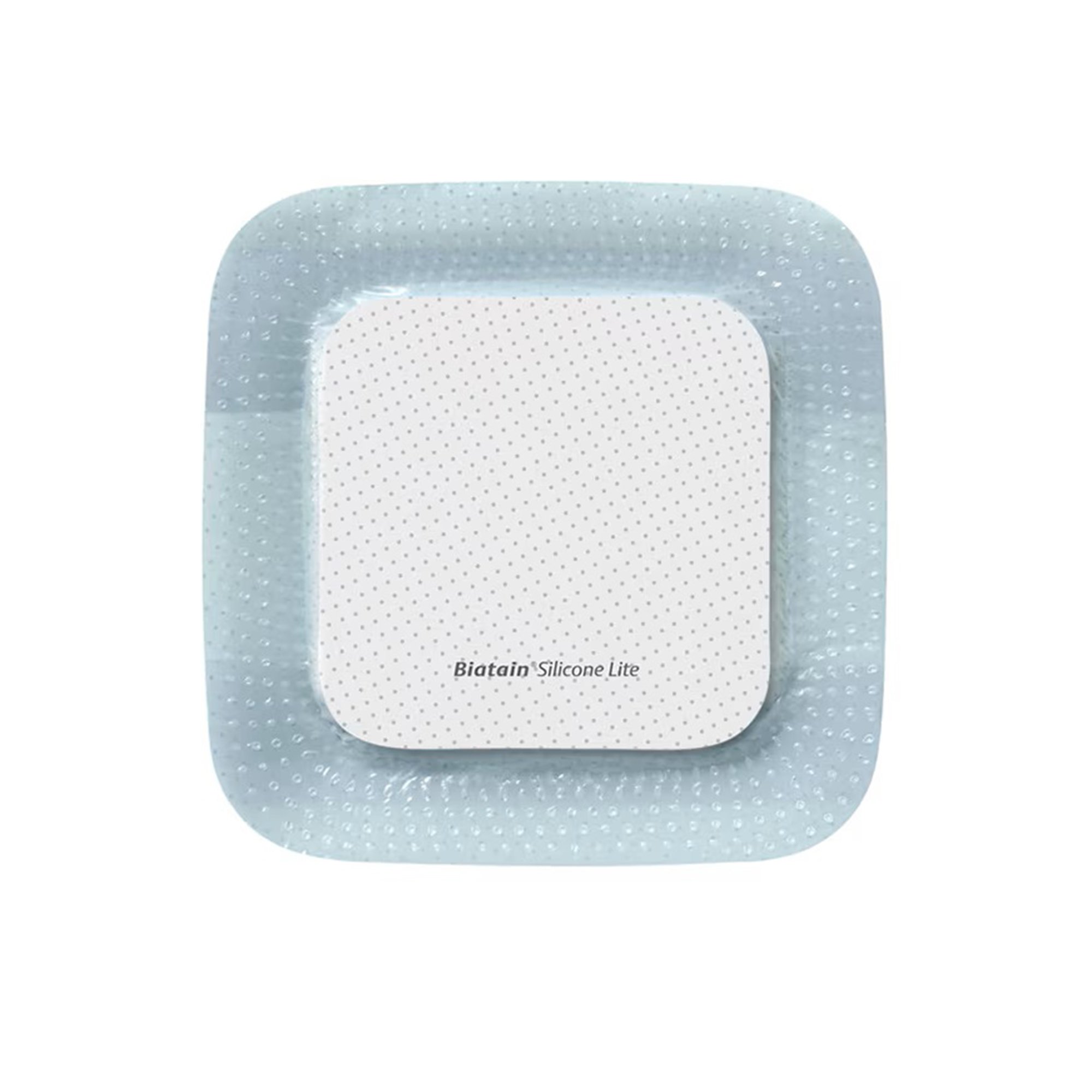 Biatain Silicone Lite Absorbent Foam Dressing, Border Film Backing, 3 x 3 Inch MK 815924