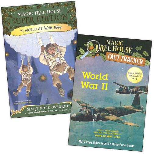 Magic Tree House World at War With Fact Tracker