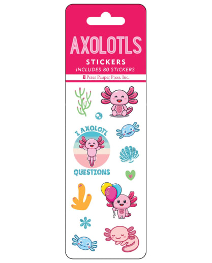 Axolotls Sticker Sheets