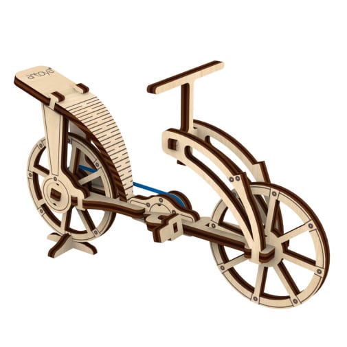 Fidget Da Vinci Bicycle Wooden Model