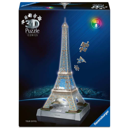 Ravensburger Eiffel Tower Night Edition 3D Puzzle (216 pieces)