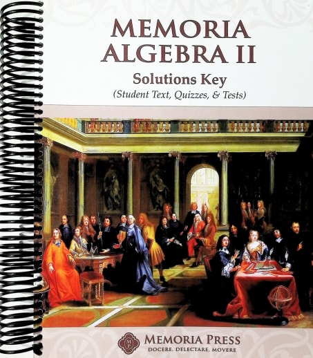 Memoria Algebra II: Solutions Key