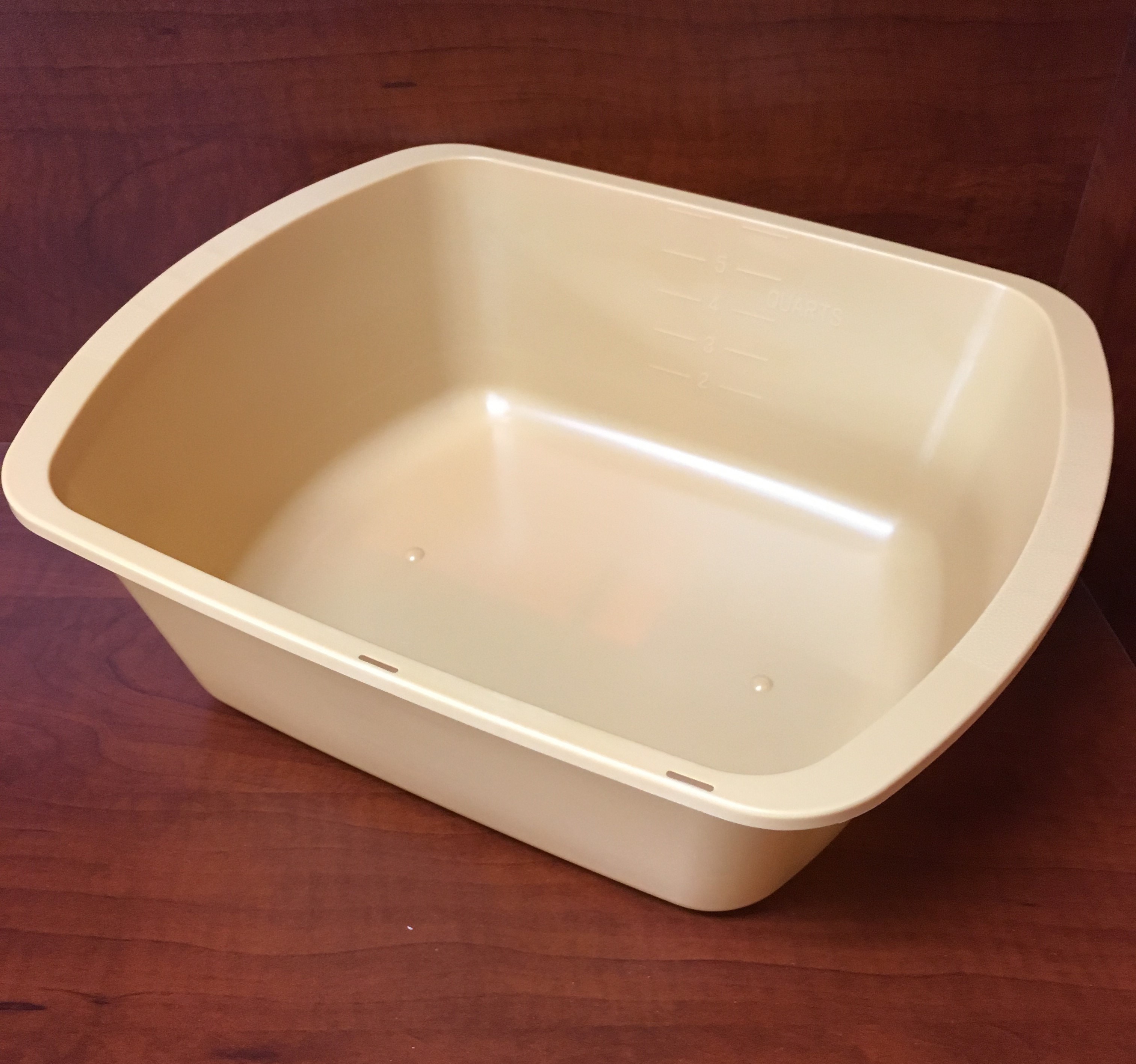 Wash Basin, Rectangular, 6 Quart, Gold MK 1123202