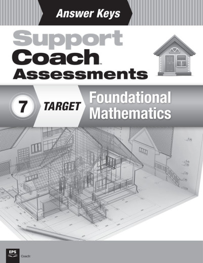 Support Coach Foundational Math Answer Key - Grade 7