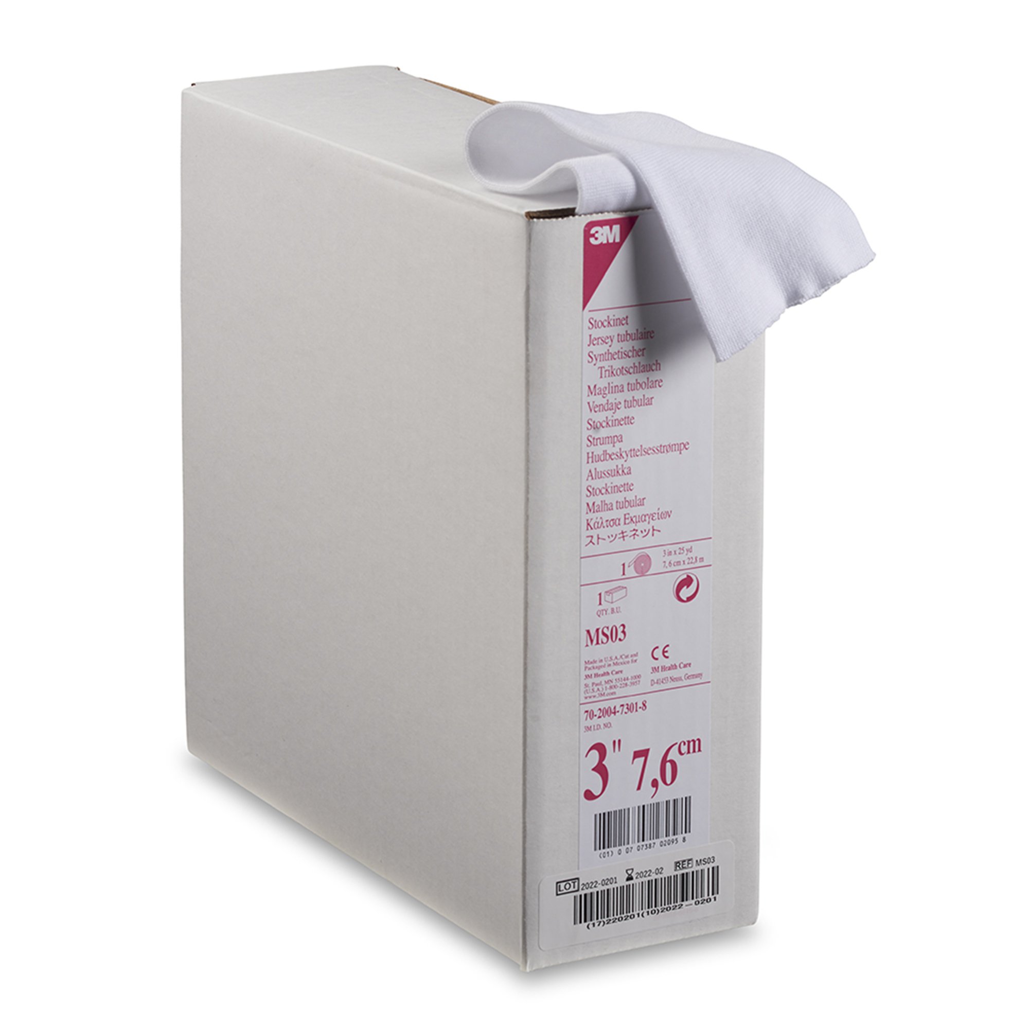 3M Synthetic Cast Stockinette, 3 Inch x 25 Yard MK 131515