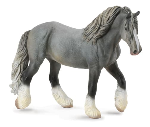 Breyer Grey Shire Mare (CollectA Collection)