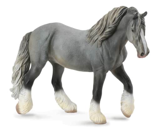 Breyer Grey Shire Mare (CollectA Collection)