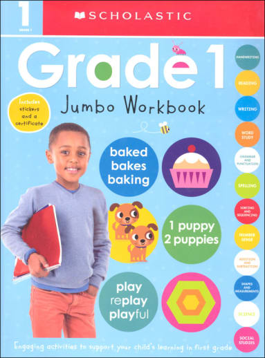 First Grade Jumbo Workbook: Scholastic Early Learners