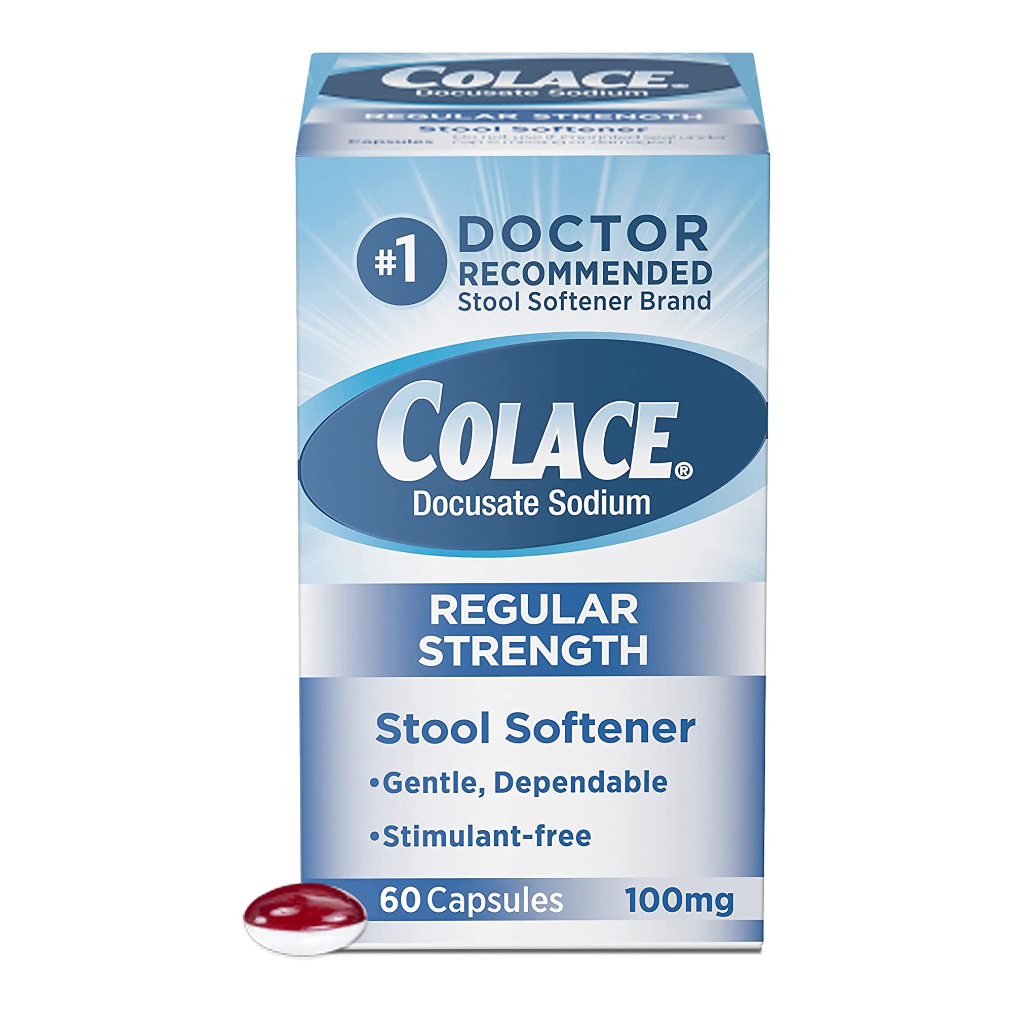 Colace Docusate Sodium Stool Softener MK 277028