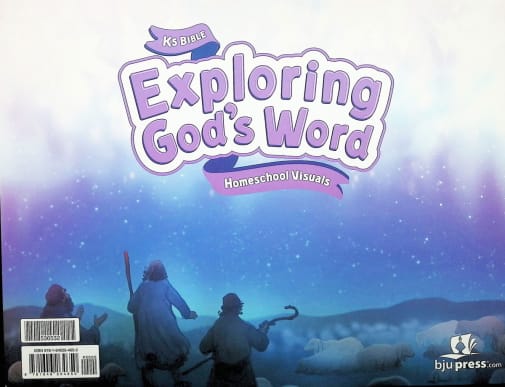 BJU Press Bible K5 Exploring God's Word Homeschool Visuals 1st Edition