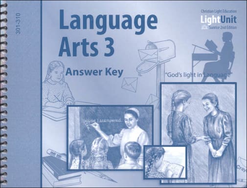 Language Arts 301-310 Answer Key Sunrise 2nd Edition