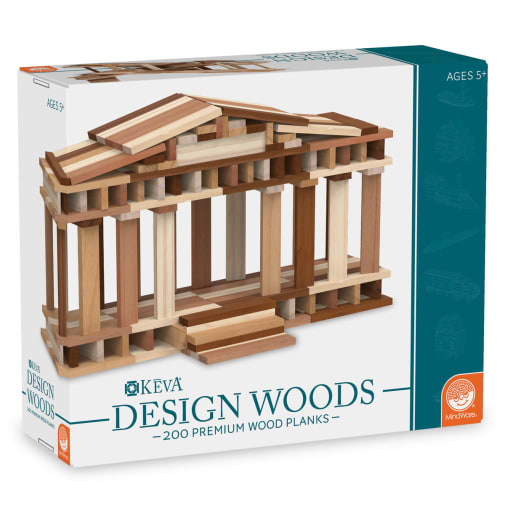 KEVA Design Woods 200 Premium Wood Planks