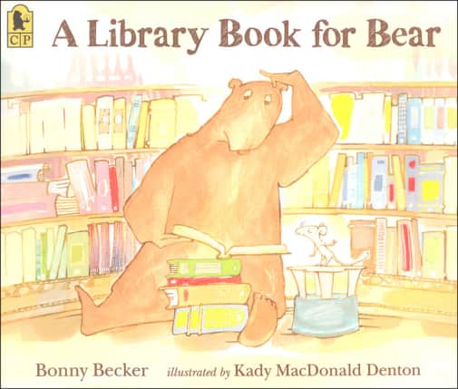 A Library Book for Bear by Bonny Becker
