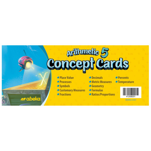 Abeka Arithmetic 5 Concept Cards