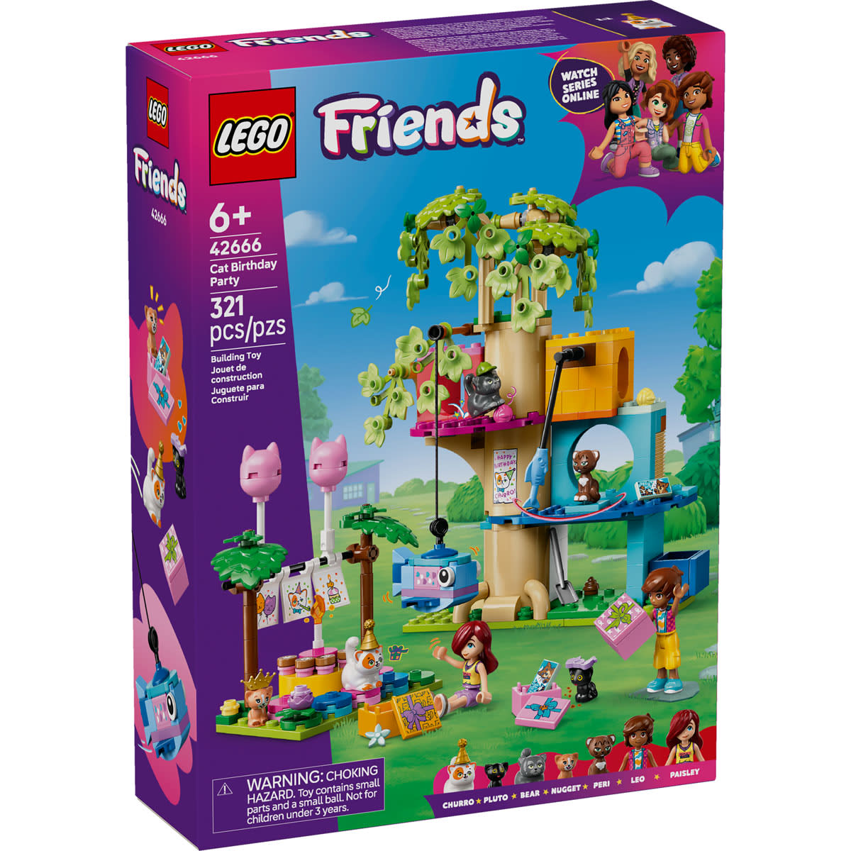 LEGO Friends Cat Birthday Party (42666)