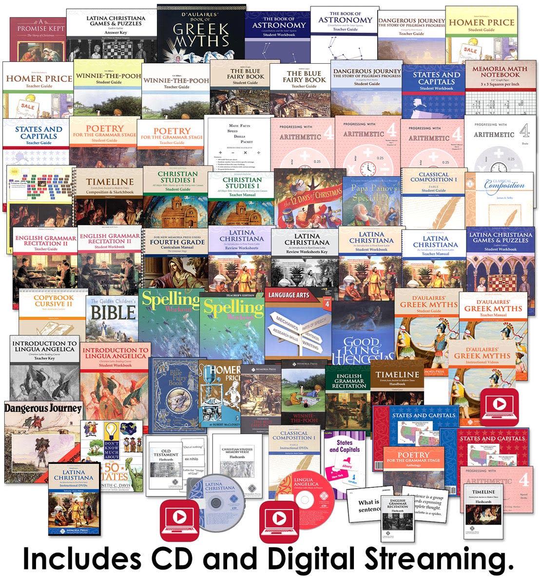 Memoria Press Curr 4th Gr. Pkg for New Users