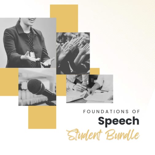 NCFCA Foundations of Speech: Student Bundle