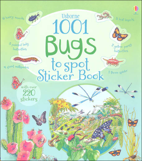 1001 Bugs to Spot Sticker Book