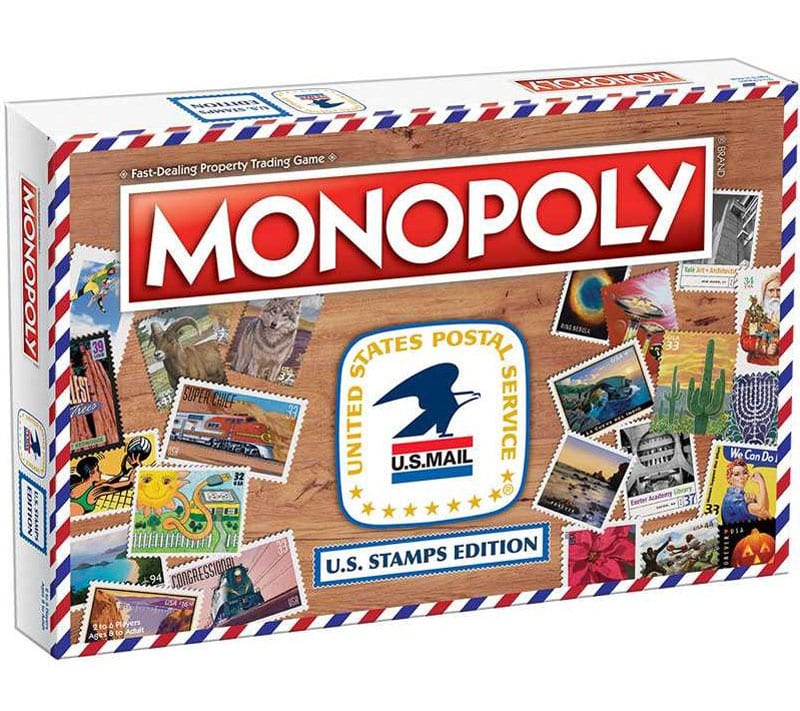 US Stamp Monopoly Game