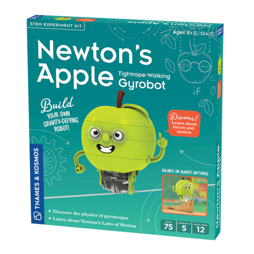 Newton's Apple: Tightrope-Walking Gyrobot | Thames & Kosmos