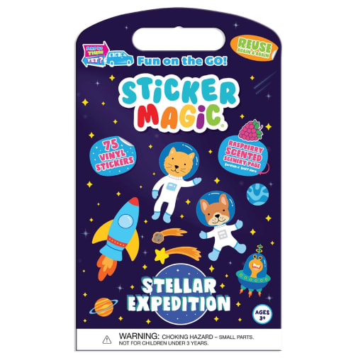 Sticker Magic: Stellar Expedition (Raspberry)